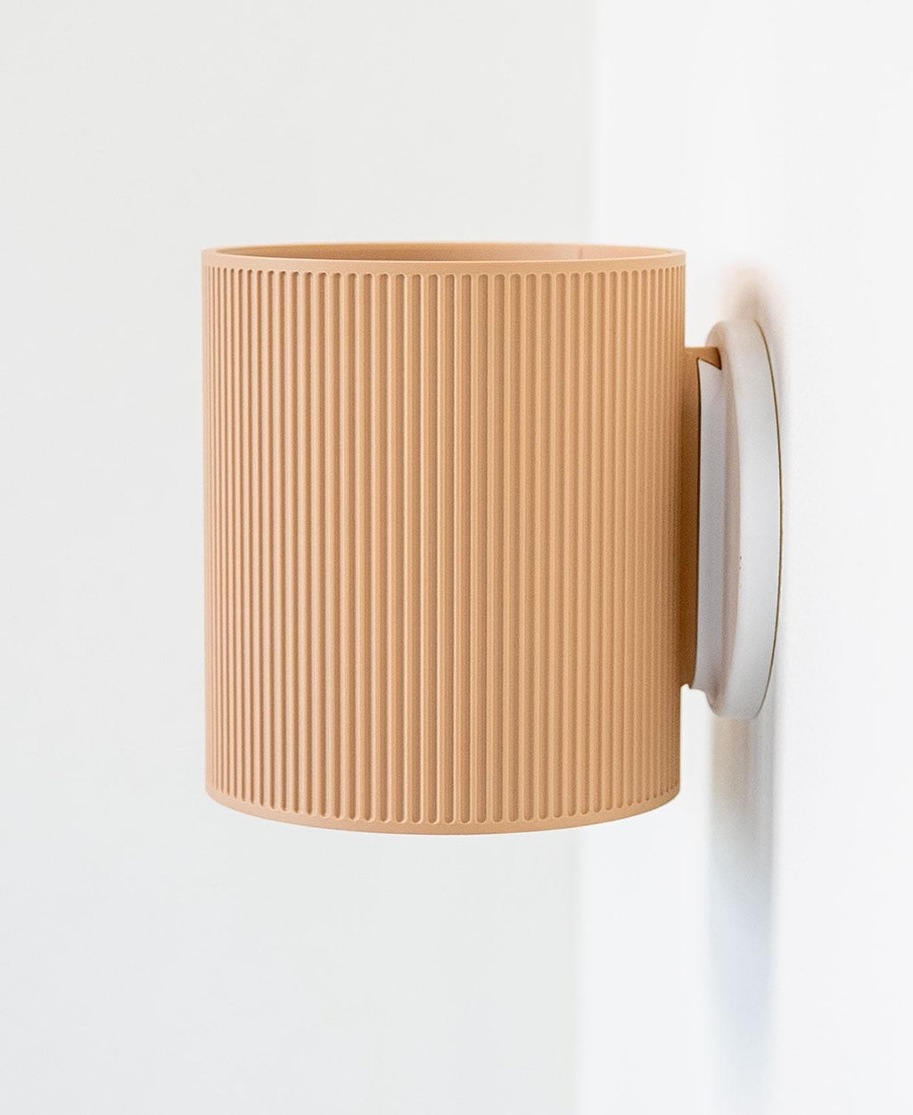 Vægplantepotte Ribbed – 3M Command Strips, skruer eller IKEA SKÅDIS