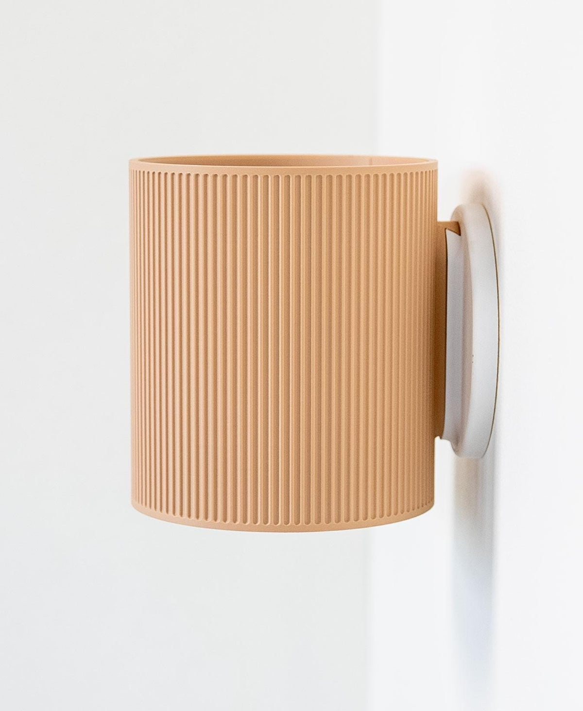 Vægplantepotte Ribbed – 3M Command Strips, skruer eller IKEA SKÅDIS