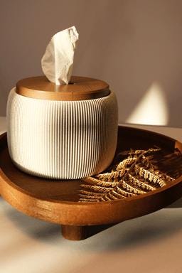 Moderne tissue-dispenser til toiletpapirrulle