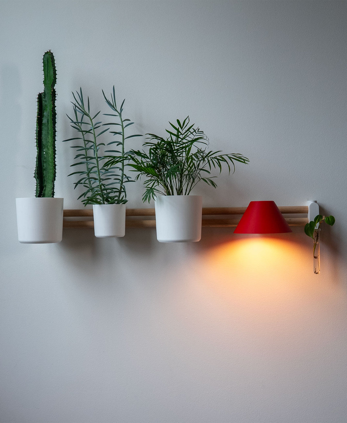 Trådløs lampe til GROLINJE vægplantesystem – 16 farver