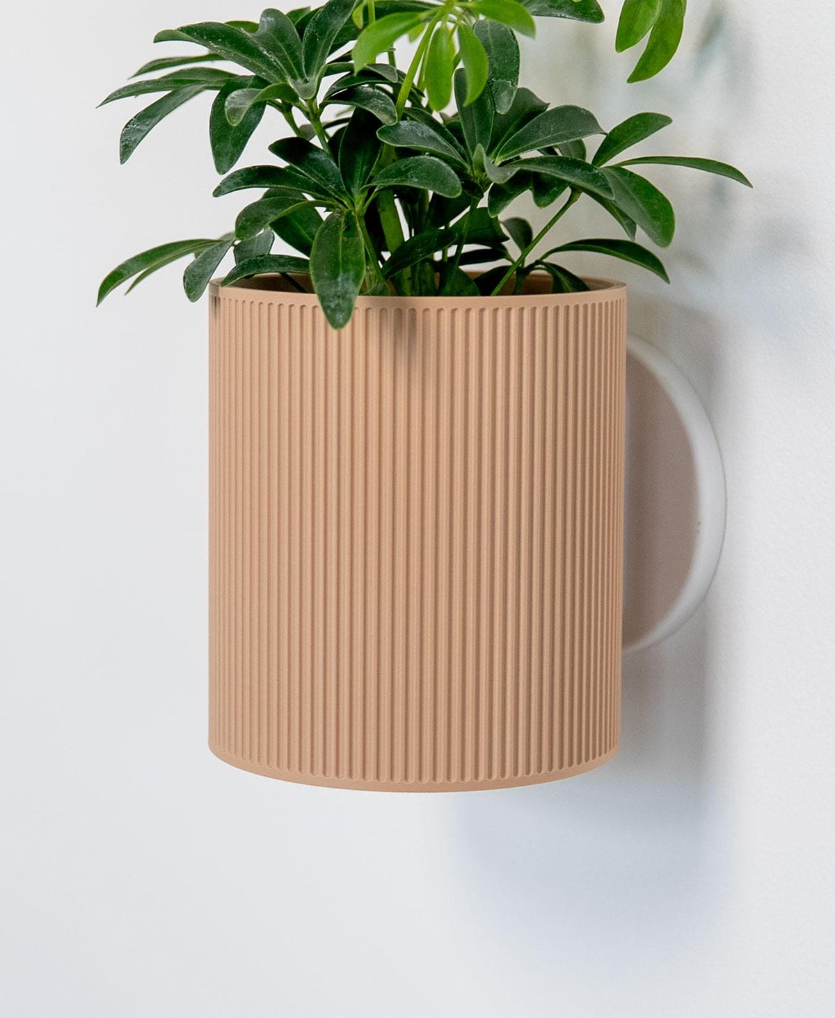 Vægplantepotte Ribbed – 3M Command Strips, skruer eller IKEA SKÅDIS