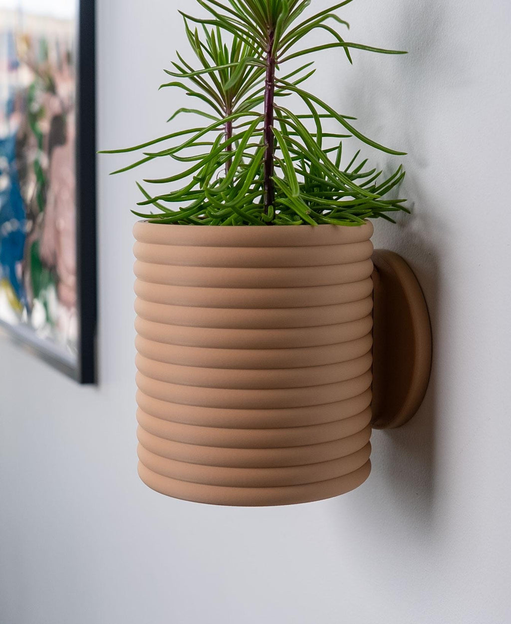 Vægplantepotte Poppy – 3M Command Strips, skruer eller IKEA SKÅDIS