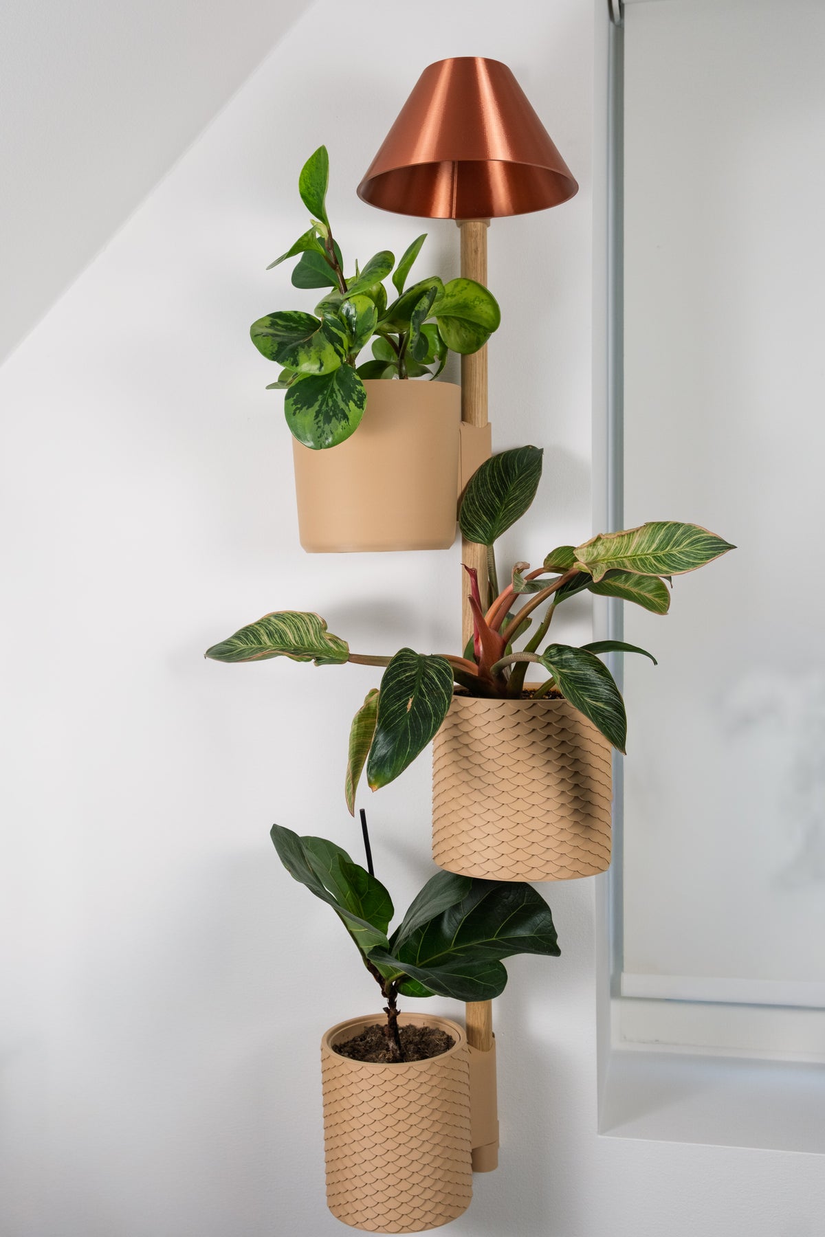 Trådløs lampe til GROLINJE vægplantesystem – 16 farver