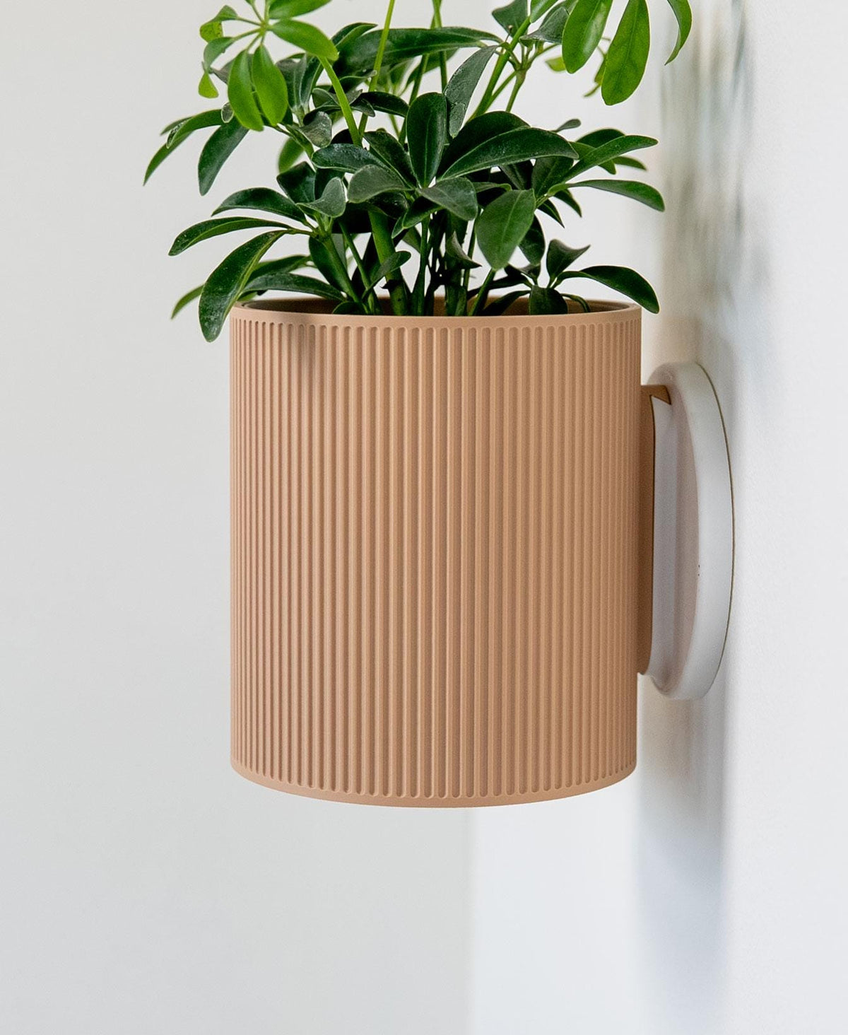 Vægplantepotte Ribbed – 3M Command Strips, skruer eller IKEA SKÅDIS